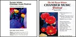 Tucson Winter Chamber Music Festival 1994/95 and 1998